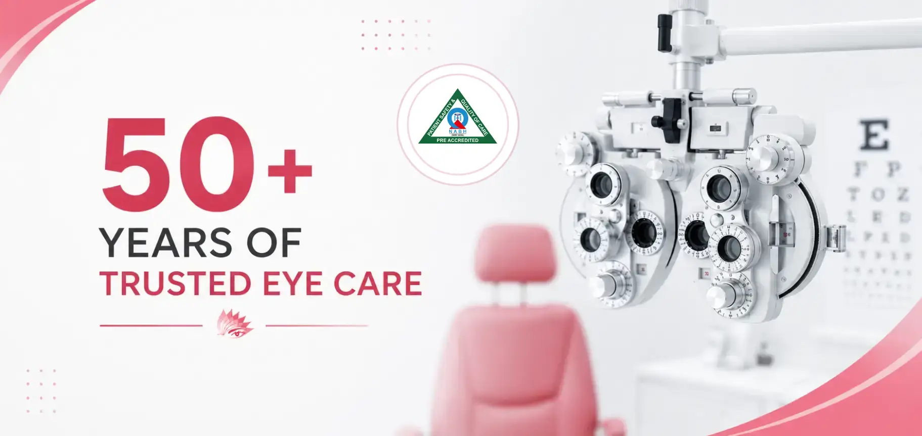 Lotus Eye Hospital care and treatment banner
