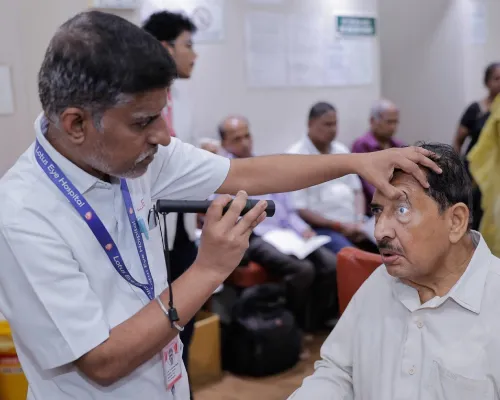 Consult eye doctor