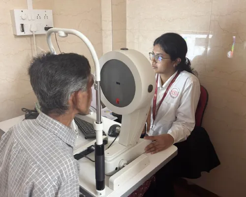 Consult eye doctor